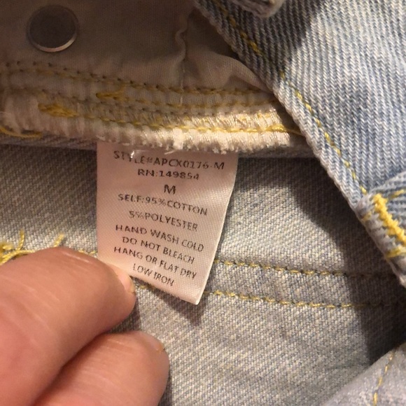 NWOT Sage the Label Cutoff Denim Shorts - Picture 4 of 4